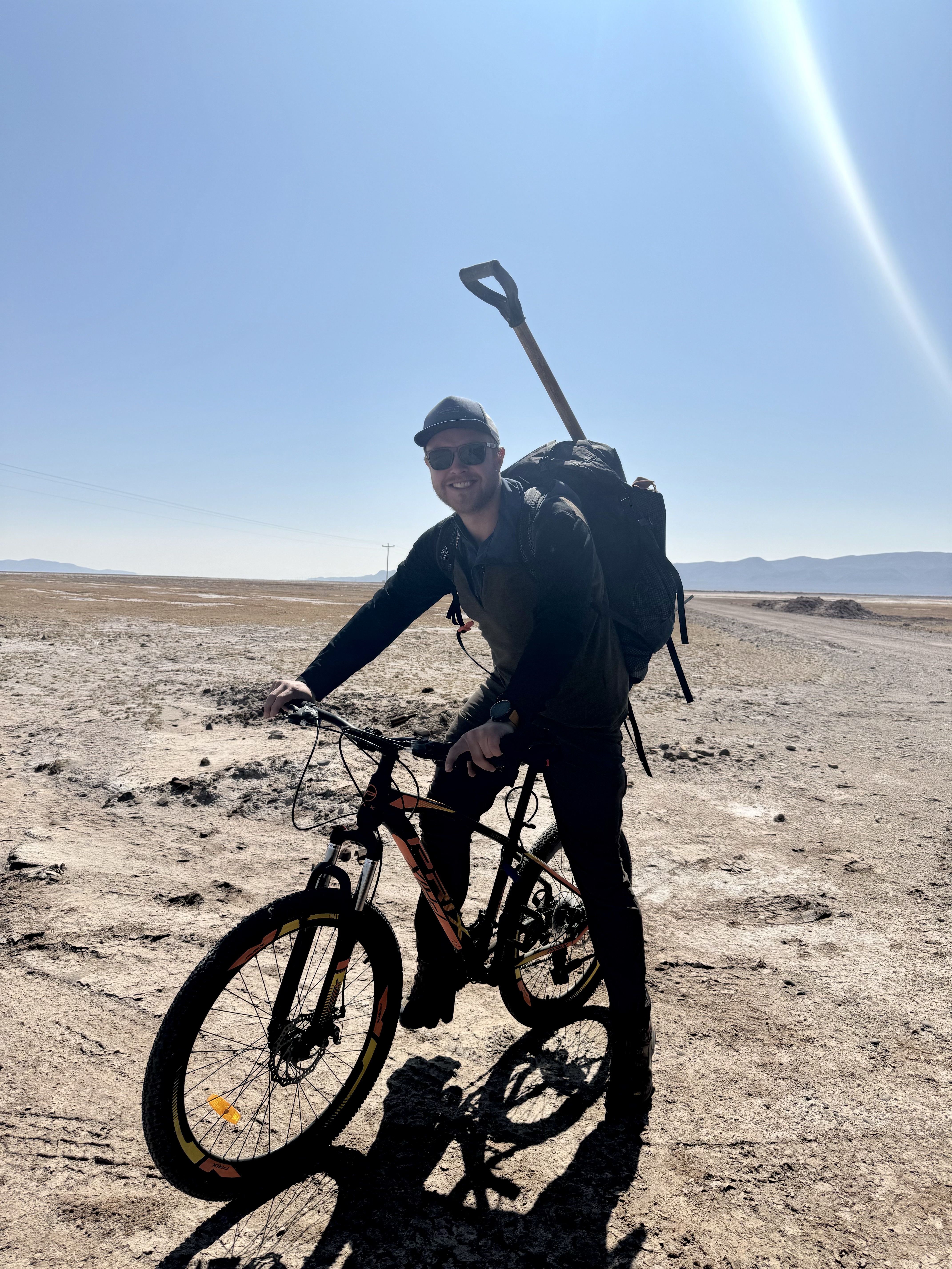 Field team sampling brines